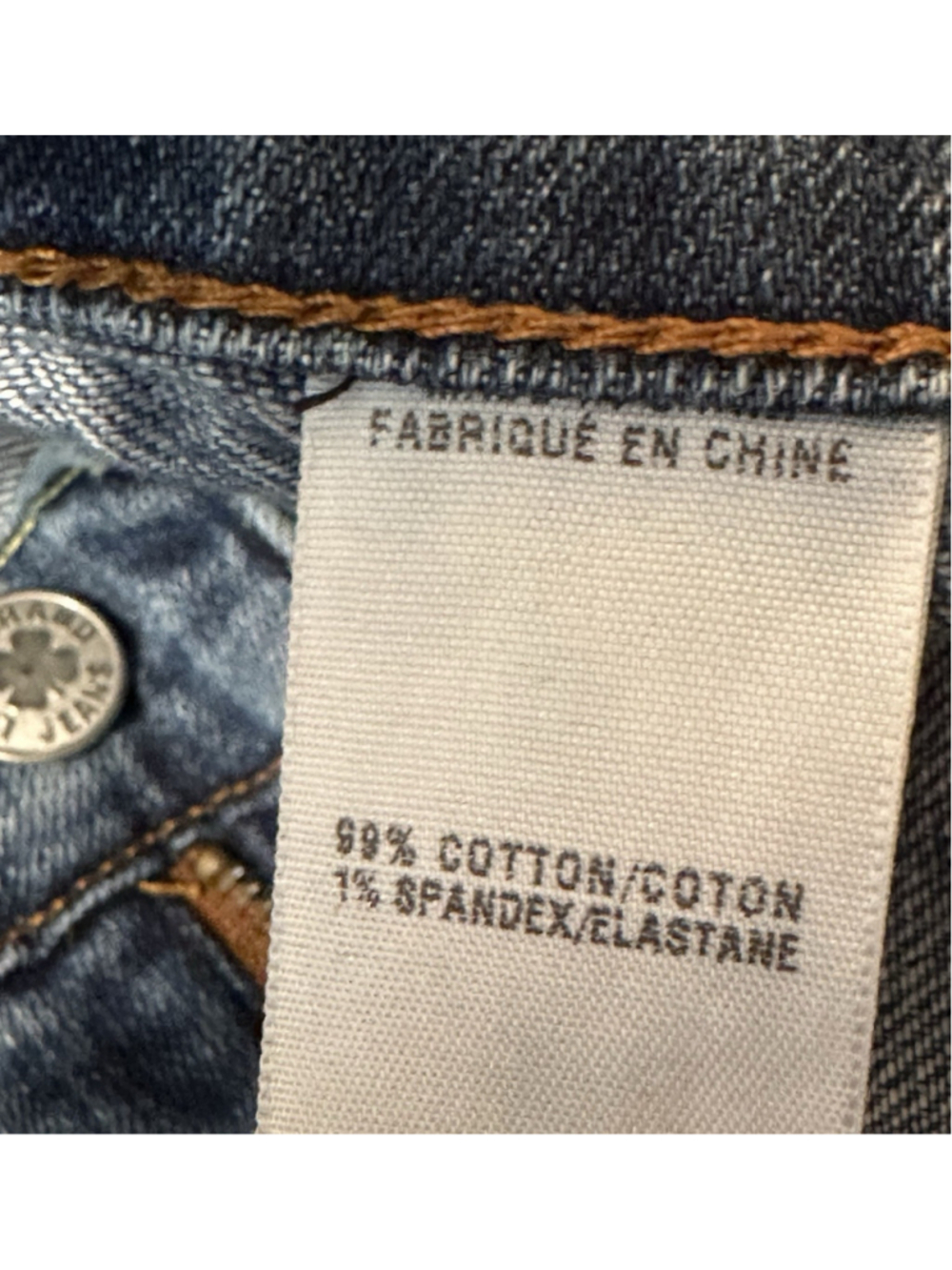 Lucky Brand Distressed Jeans Easy Rider Womens Size 10 / 30 X 33 Blue Bootcut - Picture 12 of 16